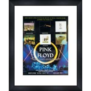  PINK FLOYD Albums   Custom Framed Original Ad   Framed 