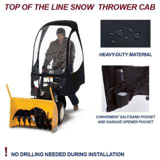 TWO STAGE SNOW THROWER BLOWER CAB fits Troy Bilt Storm 8526  