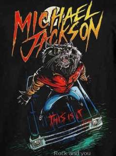 MICHAEL JACKSON Official This Is It Tour merch T Shirt S XL NWT  