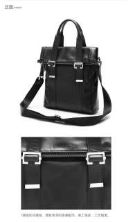 Free shipping Gear BAND Mens Oxhide Messenger Shoulder Black bags New 