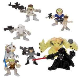  Star Wars Galactic Heroes Battle of Hoth   9 Figure Giftset (Empire 