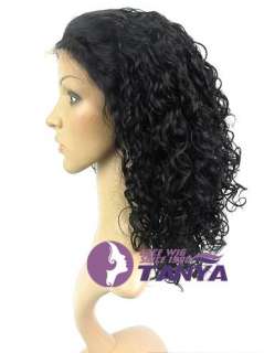 New Curl Style ALINA CURLY 3 Handtied Front Lace 14 Remy Human Hair 