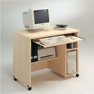   600 Series 38 W Computer Desk Finish: Light Cherry: Office Products