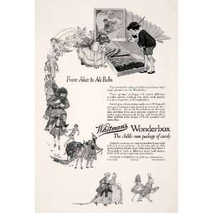   Chocolate Donkey Alice Wonderland   Original Print Ad