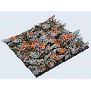 Battle Bases Chaos Bases, 25x50mm (4) Toys & Games
