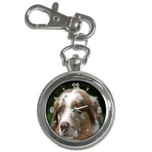    Australian Shepherd3 Key Chain Pocket Watch N0024 