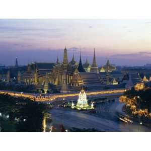 Wat Phra Kaew, the Temple of the Emerald Buddha, and the Grand Palace 