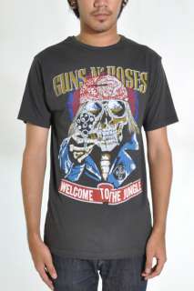 Guns N Roses WELCOME TO THE JUNGLE GRAY T Shirt  