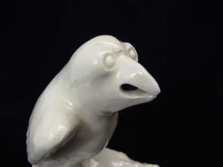 Bird Statue White Strange Creatures Crow Raven  