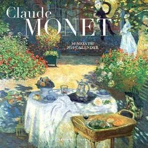  Claude Monet 2010 Small Wall Calendar