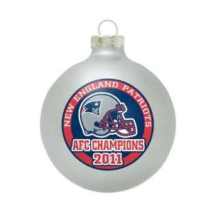    Traditional Ornament NE Patriots AFC Champion
