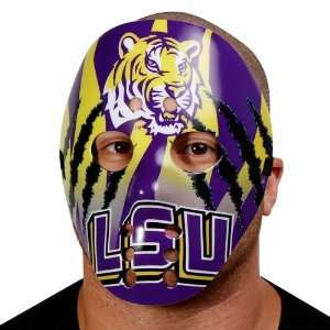  LSU Tigers Purple Gold Warface Facemask: Sports & Outdoors