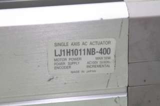SMC AC Actuator LJH1011NB 400 Ball Screw Linear Guide Rail 400L 