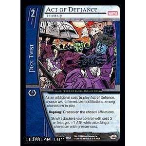 Defiance   Team Up (Vs System   Heralds of Galactus   Act of Defiance 