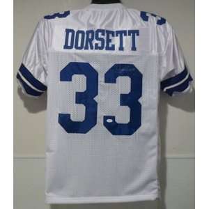  Tony Dorsett Autographed Dallas Cowboys Jersey: Sports 