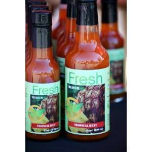 Tropical Heat Hot Sauce   Organic Ingredients   Mild 5 oz:  