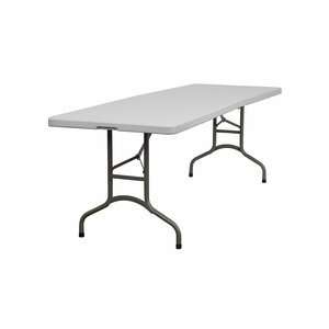   30 Inch W X 96 Inch L Plastic Bi Folding Table: Everything Else
