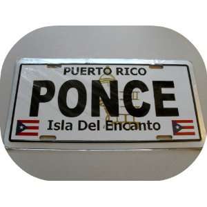  PONCE  PUERTO RICO  LICENSE PLATES.NEW