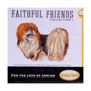   : Baby Lock Embroidery Design CD   Faithful Friends 1: Home & Kitchen