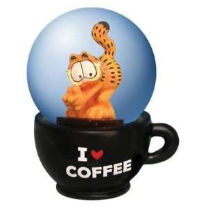  Garfield 45mm Water Globe  I Love Coffee