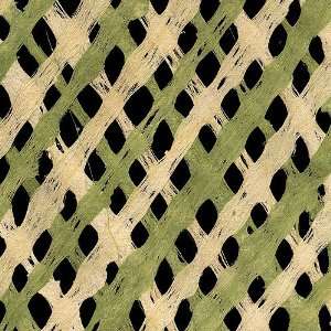  Amate Bark Paper  Lattice Green/Natural 15.5 x 23.5 Inch 