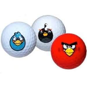  Angry Birds 3 Pack Golf Balls: Toys & Games