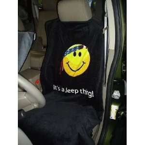    Jeep   Smiley Face Logo Seat Armour Car Seat Towel Automotive