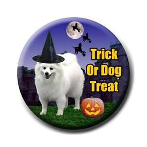  American Eskimo Dog Halloween Pin Badge Button Everything 