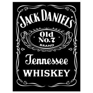 Jack Daniels Vinyl Adhesive Sticker / Decal  