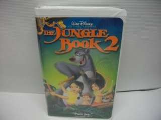   The Jungle book part 2 kids cartoon movie claim shell VHS video tap