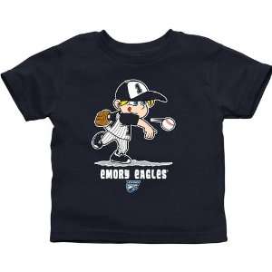  Emory Eagles Toddler Boys Baseball T Shirt   Navy Blue 