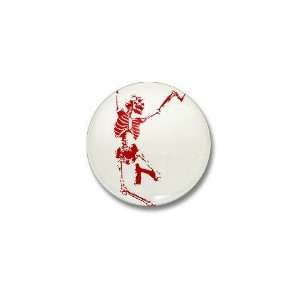  The Dancing Skeleton Dance Mini Button by  Patio 