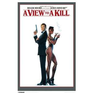  James Bond A View To A Kill Poster
