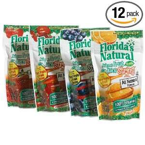 Floridas Natural String Zipper Pouch, Variety Pack, 1.5 Ounce Bags 