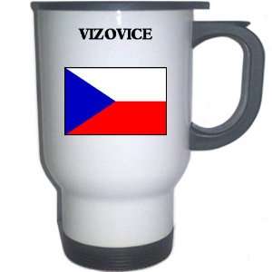  Czech Republic   VIZOVICE White Stainless Steel Mug 