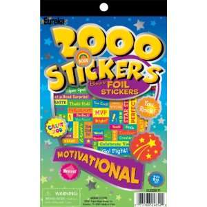  Eureka EU 609411 2000 Motivational Sticker Book