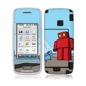    VX10000  EXPLODINGDOG  Red Robot Skin: Cell Phones & Accessories