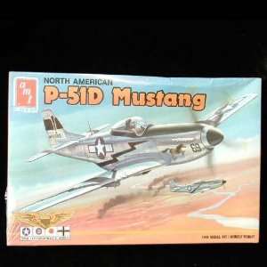  AMT P51 D Mustang Plane model kit WWII New in Box Vintge 1 