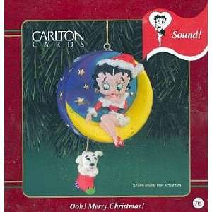  Betty Boop   Ooh! Merry Christmas 1999 Carlton Cards 