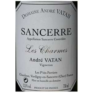  Andre Vatan Sancerre Les Charmes 2010 750ML Grocery 