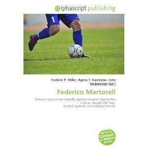  Federico Martorell (9786134305198) Books