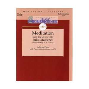  Carl Fischer CD Solo Series: Jules Massenet   Meditation 