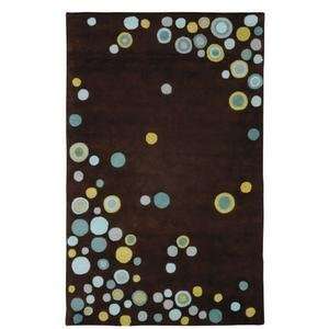   islands chocolate hand tufted wool rug by angela adams: Home & Kitchen