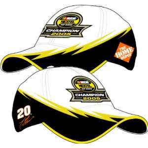 Tony Stewart Official NASCAR 2005 Nextel Cup Champion Hat:  