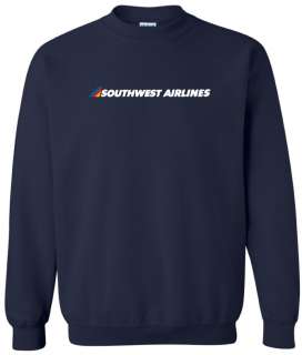   Airlines Cool Retro Logo US Airline Crewneck Sweatshirt  