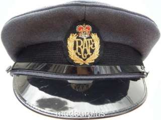   uniform parade hat Royal Air Force pilot cap & Badge Airman  