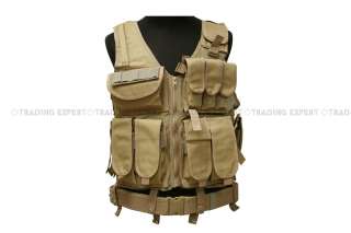 cushion pad on right shoulder very popular combat war game vest in the 