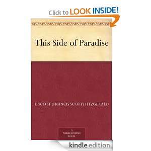 This Side of Paradise F.Scott (Francis Scott) Fitzgerald  