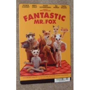  Fantastic Mr Fox   Promotional Movie Art Card: Everything 