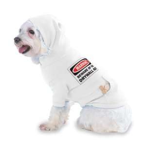  GUY Hooded (Hoody) T Shirt with pocket for your Dog or Cat XS White